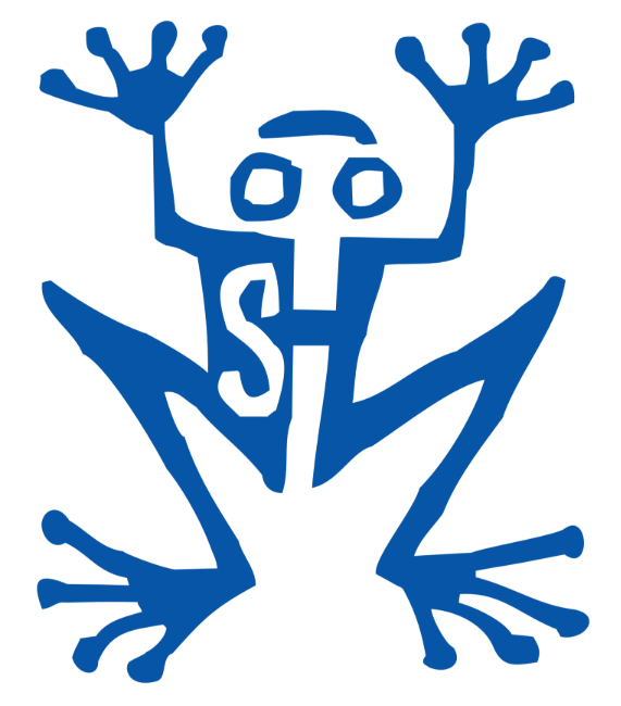 stříbrná žába